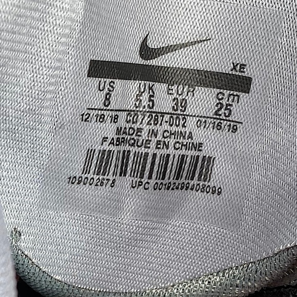 Nike Zoom Rival Fly Grey With Pink Swoosh - Picture 8 of 8